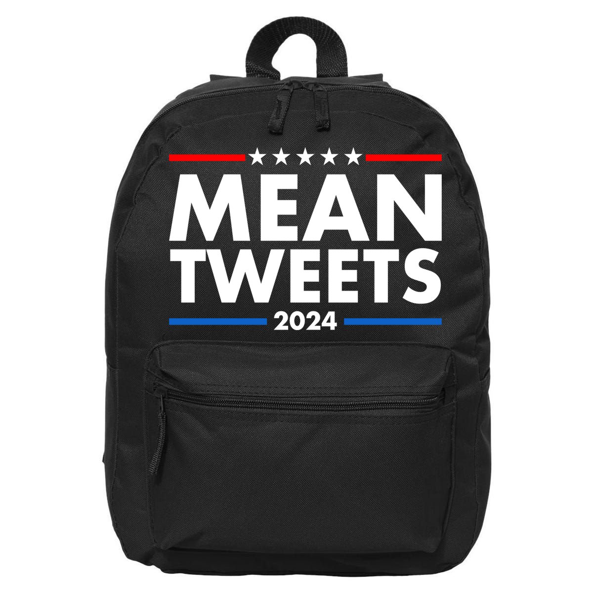 Mean Tweets Trump Election 2024 16 in Basic Backpack