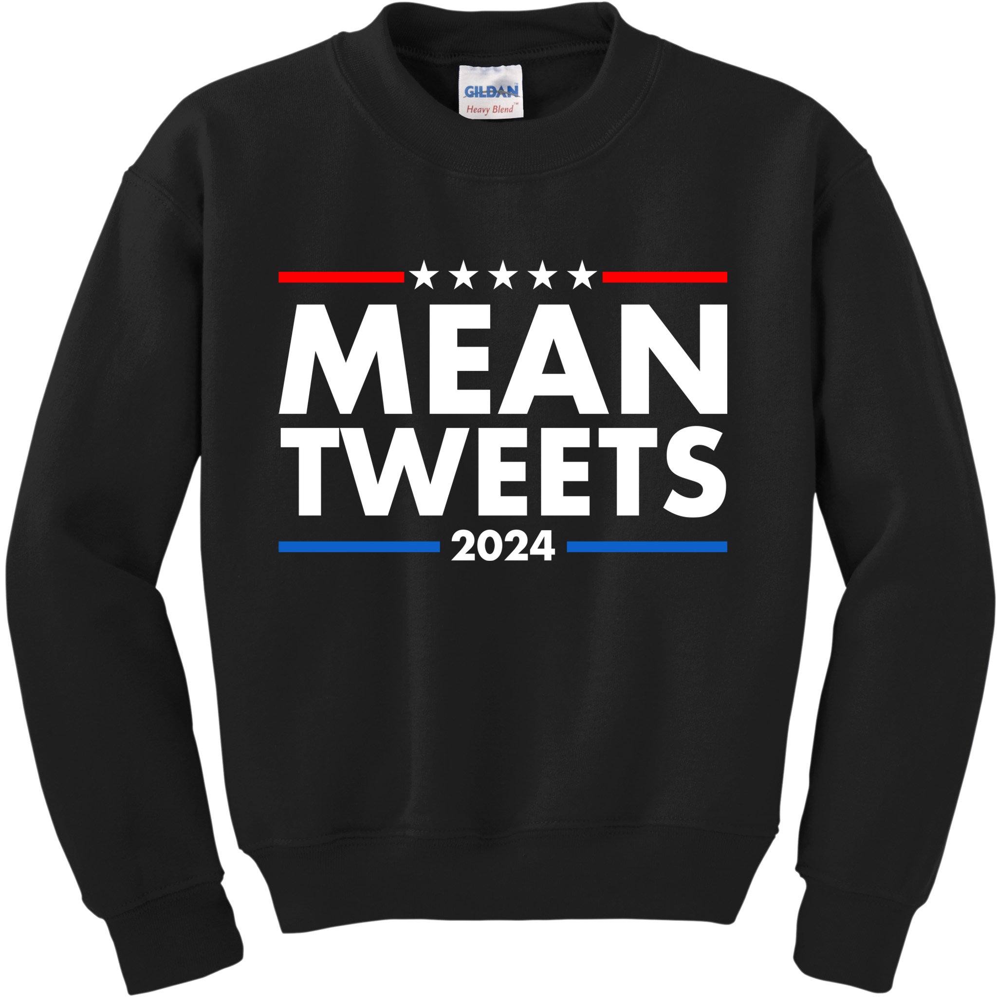 Mean Tweets Trump Election 2024 Kids Sweatshirt