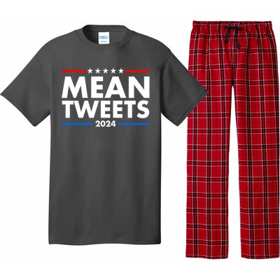 Mean Tweets Trump Election 2024 Pajama Set