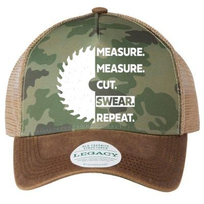 Measure Measure Cut Swear Legacy Tie Dye Trucker Hat