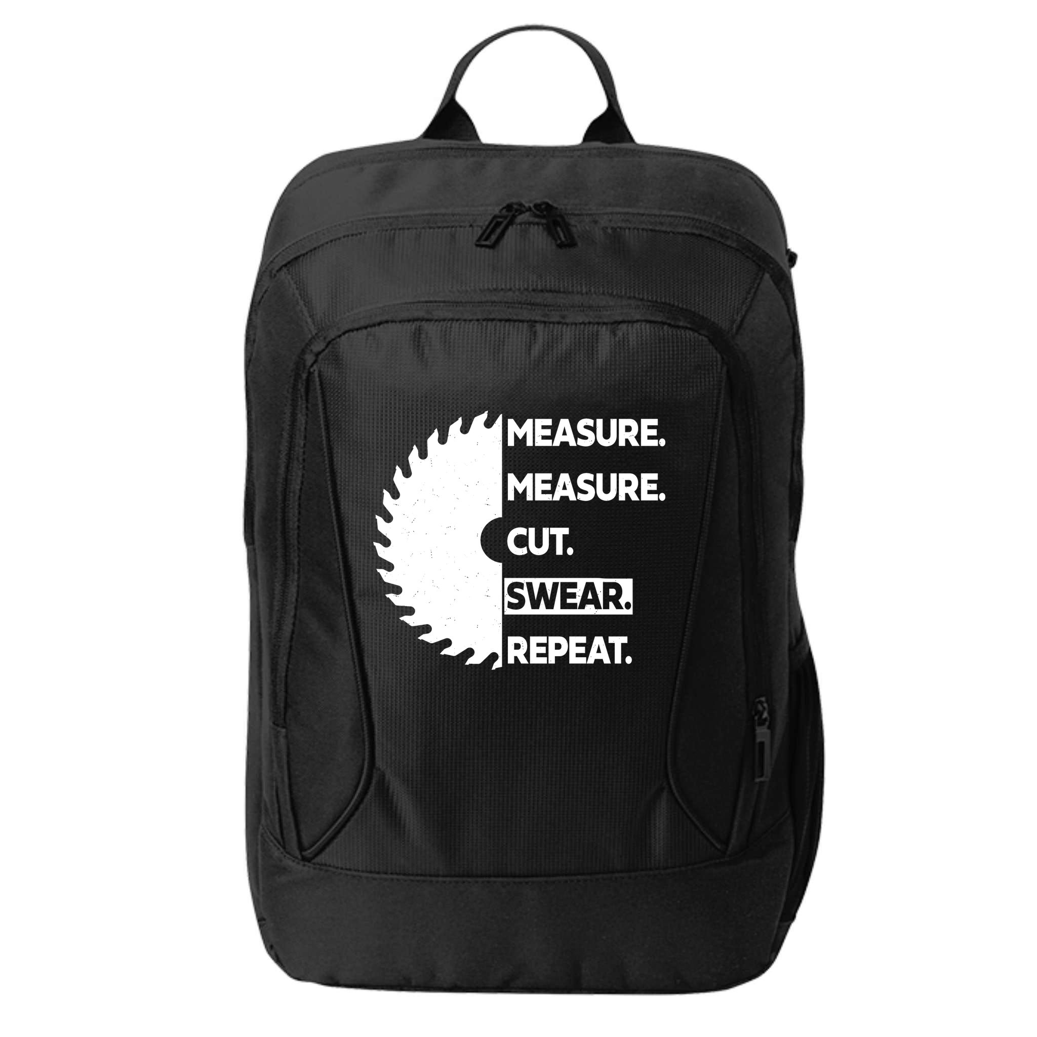 Measure Measure Cut Swear City Backpack