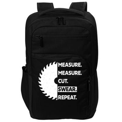 Measure Measure Cut Swear Impact Tech Backpack