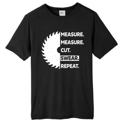 Measure Measure Cut Swear Tall Fusion ChromaSoft Performance T-Shirt