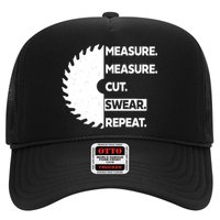 Measure Measure Cut Swear Trucker Hat