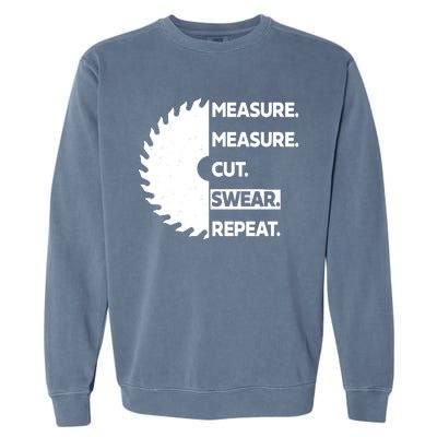 Measure Measure Cut Swear Garment-Dyed Sweatshirt