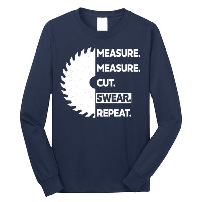 Measure Measure Cut Swear Long Sleeve Shirt
