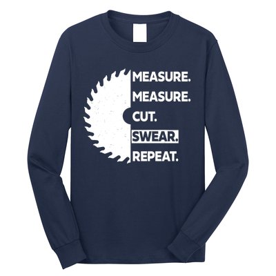 Measure Measure Cut Swear Long Sleeve Shirt