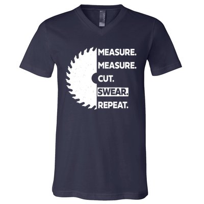 Measure Measure Cut Swear V-Neck T-Shirt