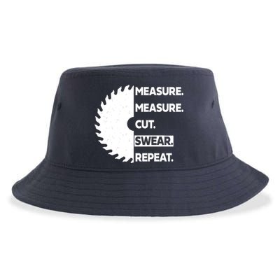 Measure Measure Cut Swear Sustainable Bucket Hat