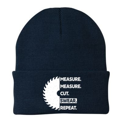 Measure Measure Cut Swear Knit Cap Winter Beanie