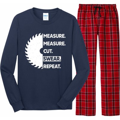 Measure Measure Cut Swear Long Sleeve Pajama Set