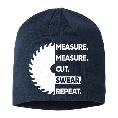 Measure Measure Cut Swear Sustainable Beanie