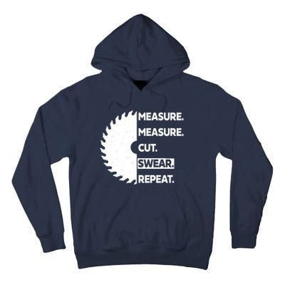 Measure Measure Cut Swear Tall Hoodie