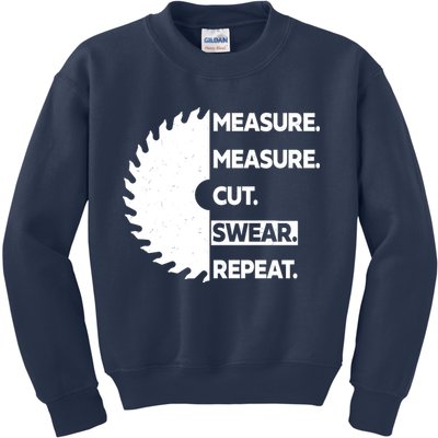 Measure Measure Cut Swear Kids Sweatshirt