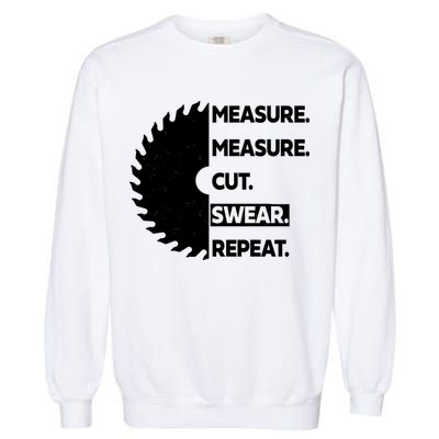 Measure Measure Cut Swear Garment-Dyed Sweatshirt