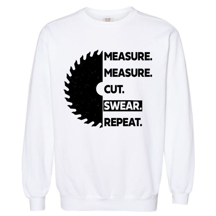 Measure Measure Cut Swear Garment-Dyed Sweatshirt