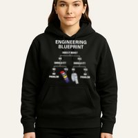 My Engineering Blueprint Funny Engineer TShirt Hoodie