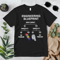 My Engineering Blueprint Funny Engineer TShirt Premium T-Shirt
