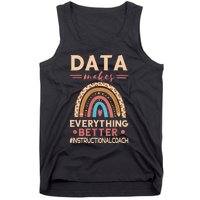 Makes Everything Better Academic Data Instructional Coach Tank Top