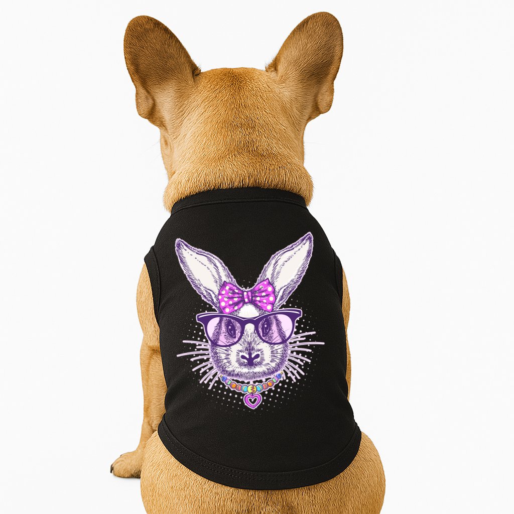 Miss Easter Bunny Matching Family Couple Doggie Tank