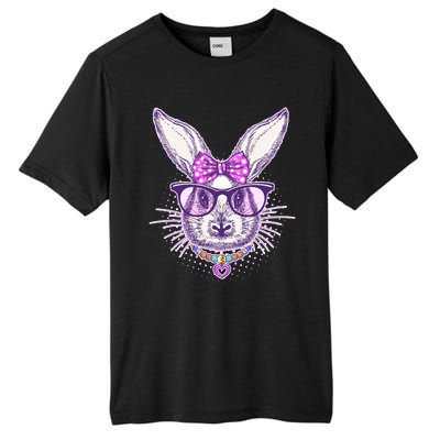 Miss Easter Bunny Matching Family Couple Tall Fusion ChromaSoft Performance T-Shirt