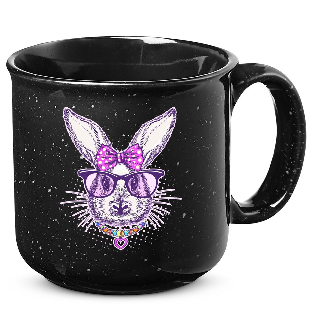 Miss Easter Bunny Matching Family Couple 15oz Campfire Ceramic Mug