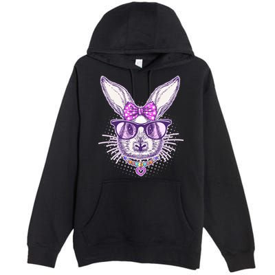 Miss Easter Bunny Matching Family Couple Premium Pullover Hoodie