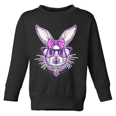 Miss Easter Bunny Matching Family Couple Toddler Sweatshirt