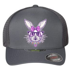 Miss Easter Bunny Matching Family Couple Flexfit Unipanel Trucker Cap