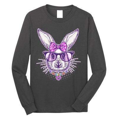 Miss Easter Bunny Matching Family Couple Long Sleeve Shirt