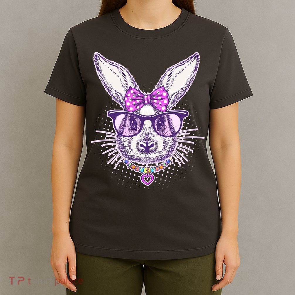 Miss Easter Bunny Matching Family Couple T-Shirt