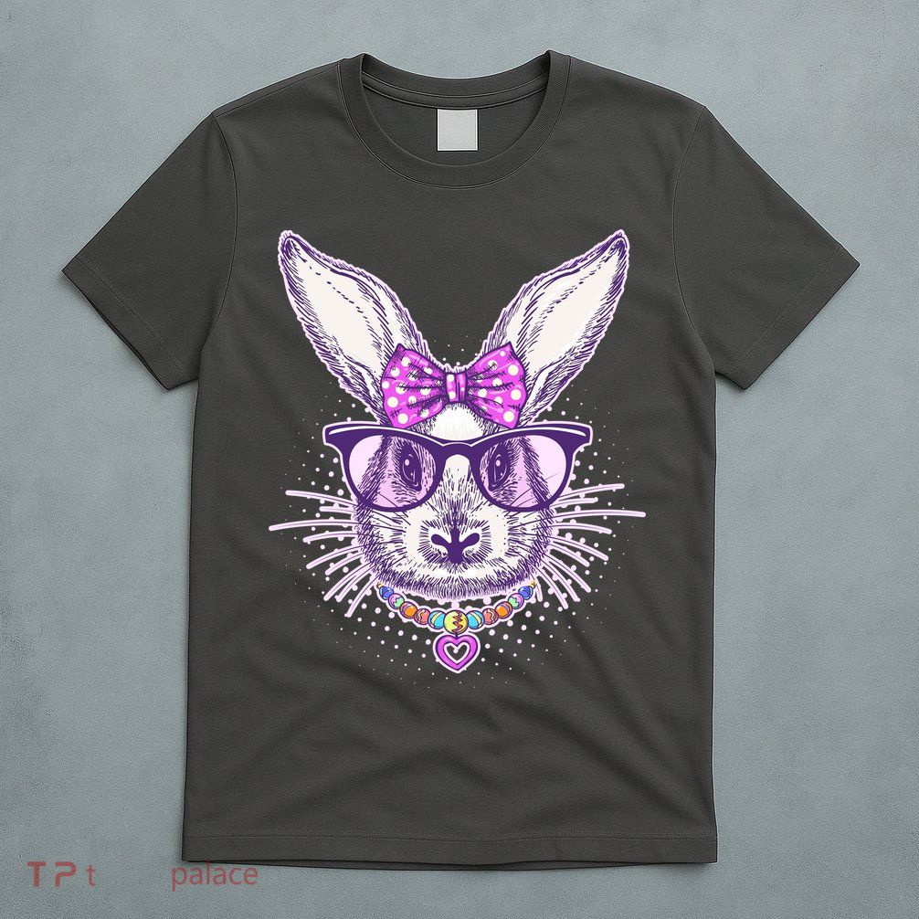 Miss Easter Bunny Matching Family Couple T-Shirt