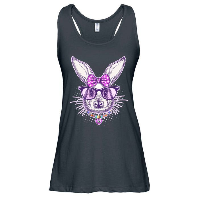 Miss Easter Bunny Matching Family Couple Ladies Essential Flowy Tank