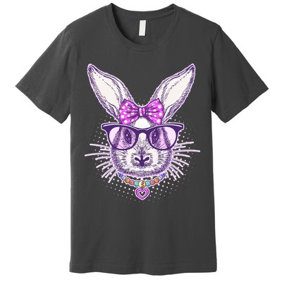 Miss Easter Bunny Matching Family Couple Premium T-Shirt
