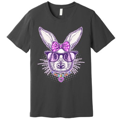 Miss Easter Bunny Matching Family Couple Premium T-Shirt