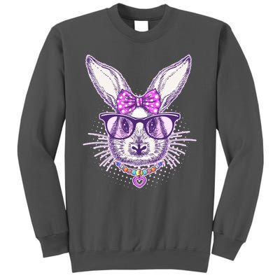 Miss Easter Bunny Matching Family Couple Tall Sweatshirt