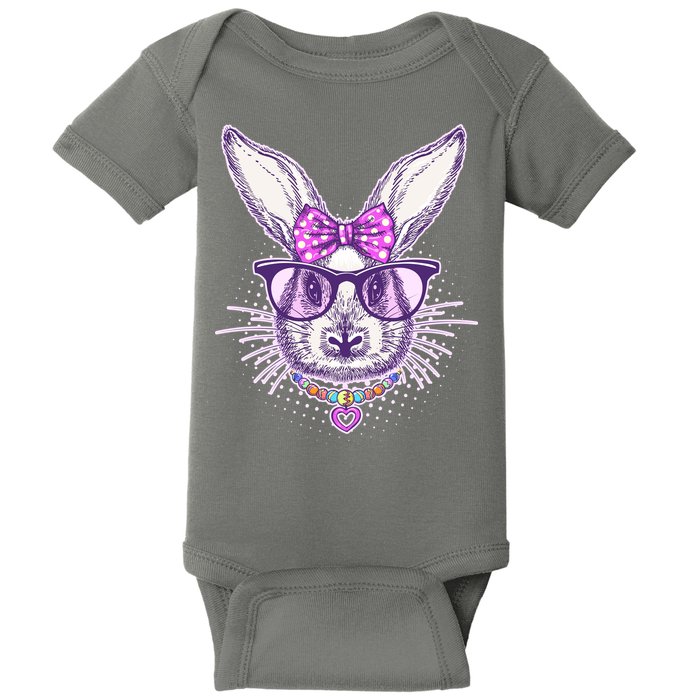 Miss Easter Bunny Matching Family Couple Baby Bodysuit