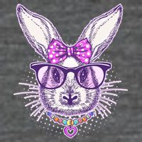 Miss Easter Bunny Matching Family Couple Baby Bodysuit