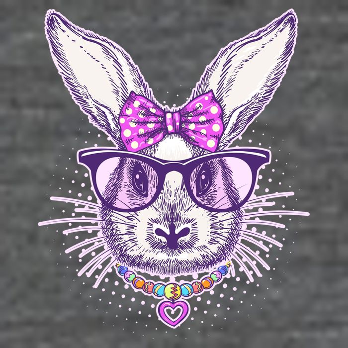 Miss Easter Bunny Matching Family Couple Baby Bodysuit