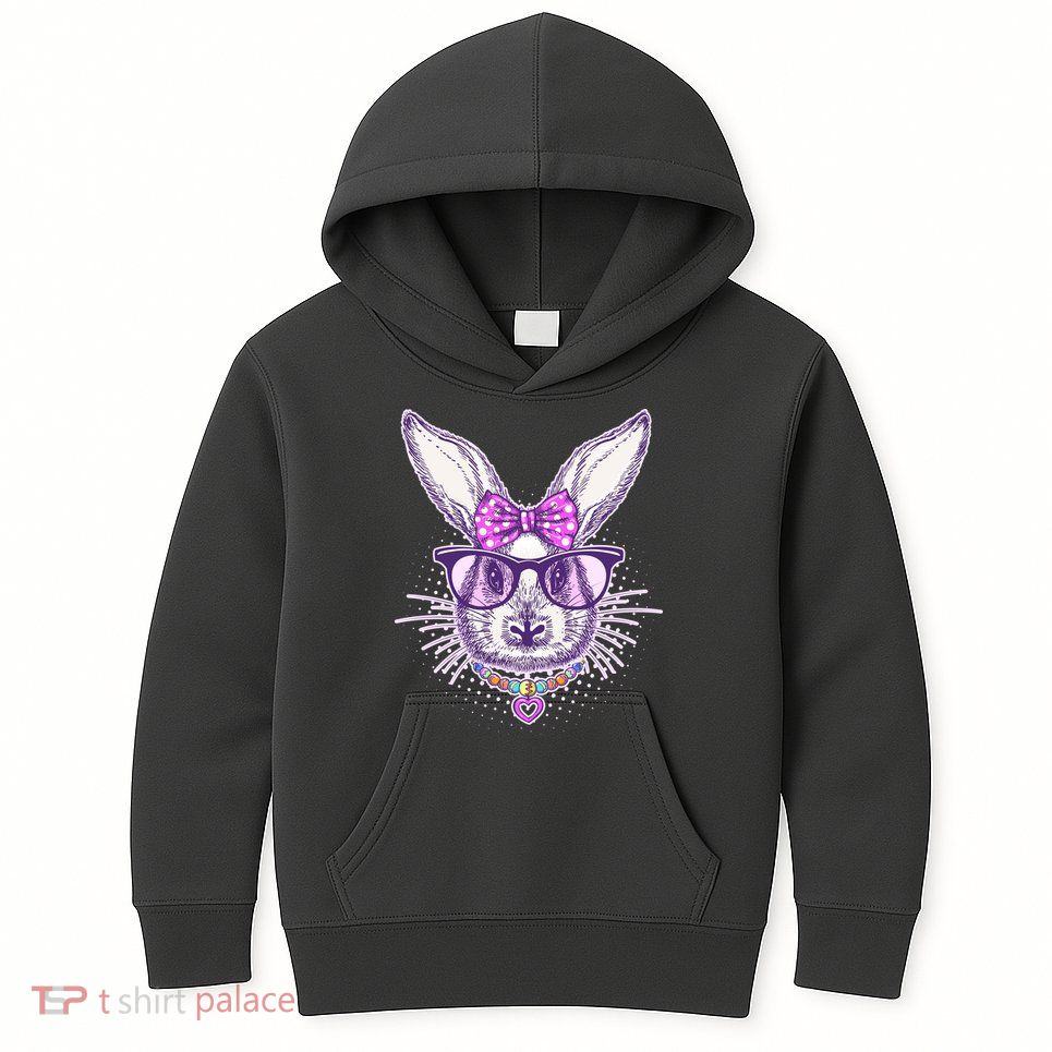 Miss Easter Bunny Matching Family Couple Kids Hoodie