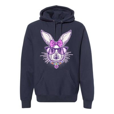 Miss Easter Bunny Matching Family Couple Premium Hoodie