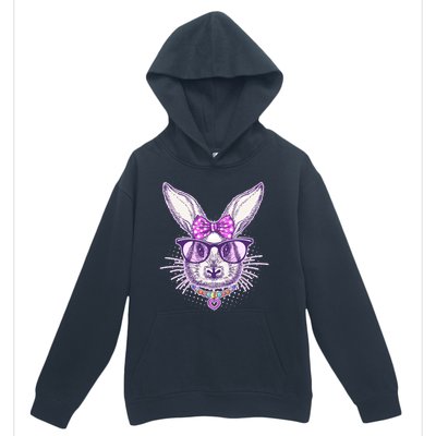 Miss Easter Bunny Matching Family Couple Urban Pullover Hoodie