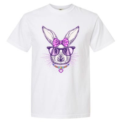 Miss Easter Bunny Matching Family Couple Garment-Dyed Heavyweight T-Shirt