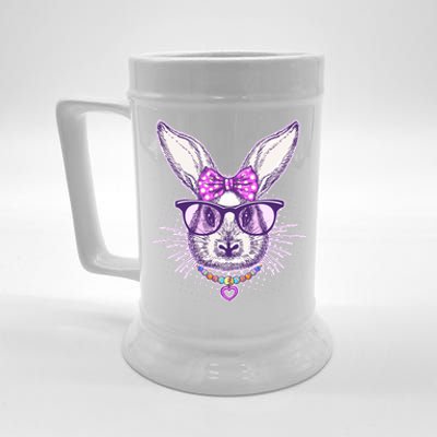 Miss Easter Bunny Matching Family Couple Beer Stein