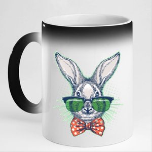 Mister Easter Bunny Matching Family Couple 11oz Black Color Changing Mug