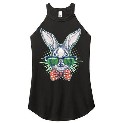 Mister Easter Bunny Matching Family Couple Women's Perfect Tri Rocker Tank
