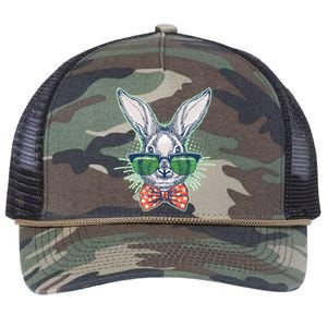 Mister Easter Bunny Matching Family Couple Retro Rope Trucker Hat Cap