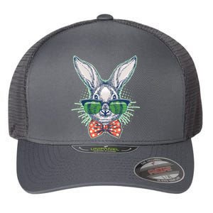 Mister Easter Bunny Matching Family Couple Flexfit Unipanel Trucker Cap