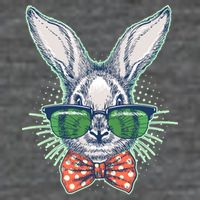 Mister Easter Bunny Matching Family Couple Tall T-Shirt