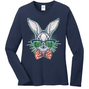 Mister Easter Bunny Matching Family Couple Ladies Long Sleeve Shirt